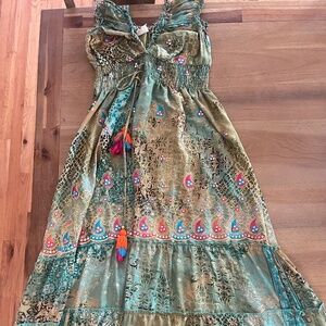 Boho maxi dress